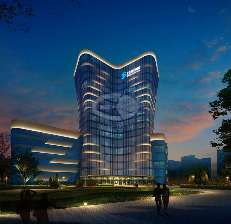 創意園亮化設計效果圖