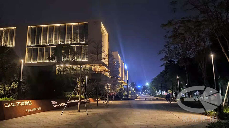 創意園燈光工程夜景圖