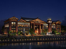 韶關印象商業街泛光照明工程設計