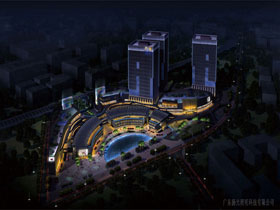 昆明舒鉑廣場景觀照明設計