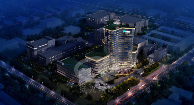 東莞松山湖生物藥品研發及產業基地夜景照明設計